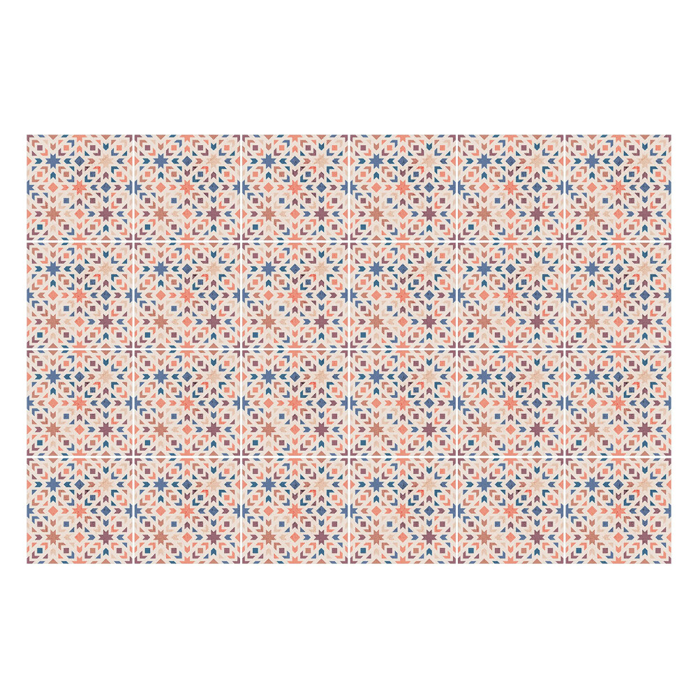 Csempe dekor matrica Virágmotívumok a kompozícióban