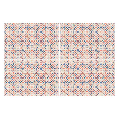 Csempe dekor matrica Virágmotívumok a kompozícióban