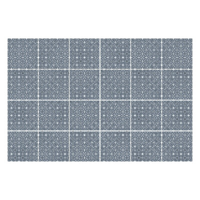 Konyha csempe matrica Finom virágmotívumok