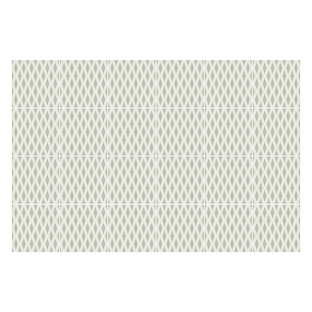 Fali csempe matrica Rombuszok gyémánt elrendezése