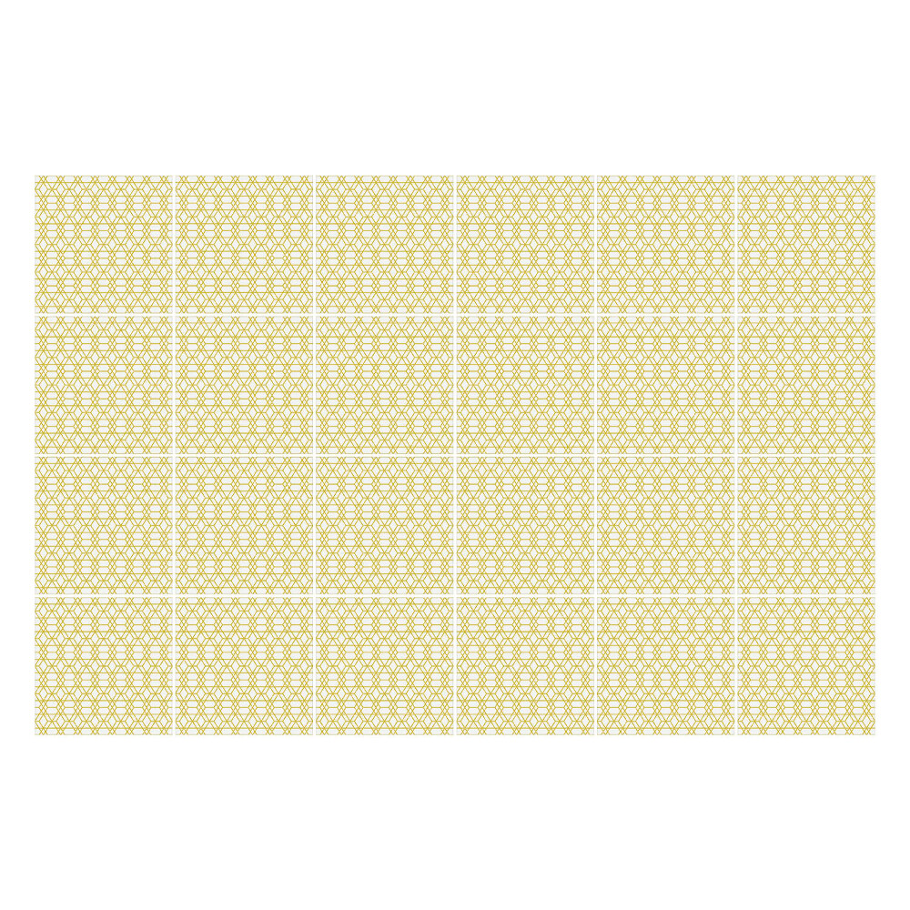 Fali csempe matrica Hatszögletű geometria