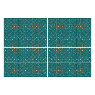 Konyha csempe matrica Csepp motívum hálóban