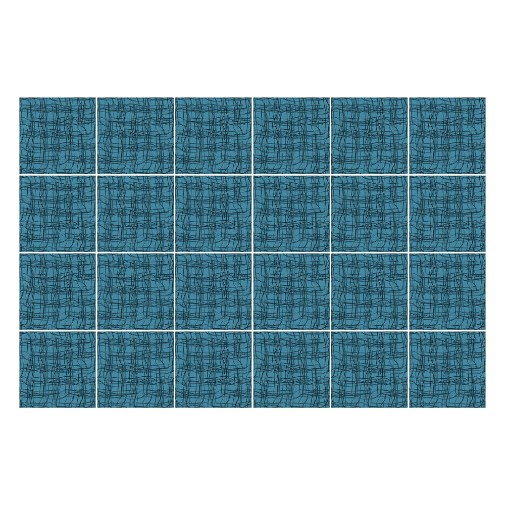 Csempe dekor matrica Geometriai vonalak egy rácsban