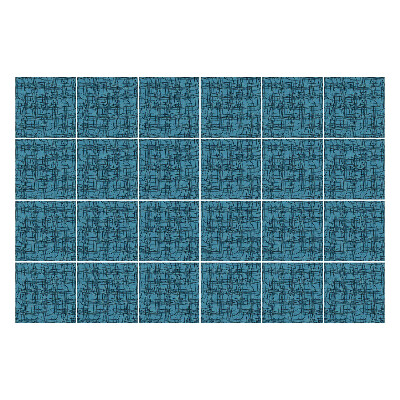 Csempe dekor matrica Geometriai vonalak egy rácsban