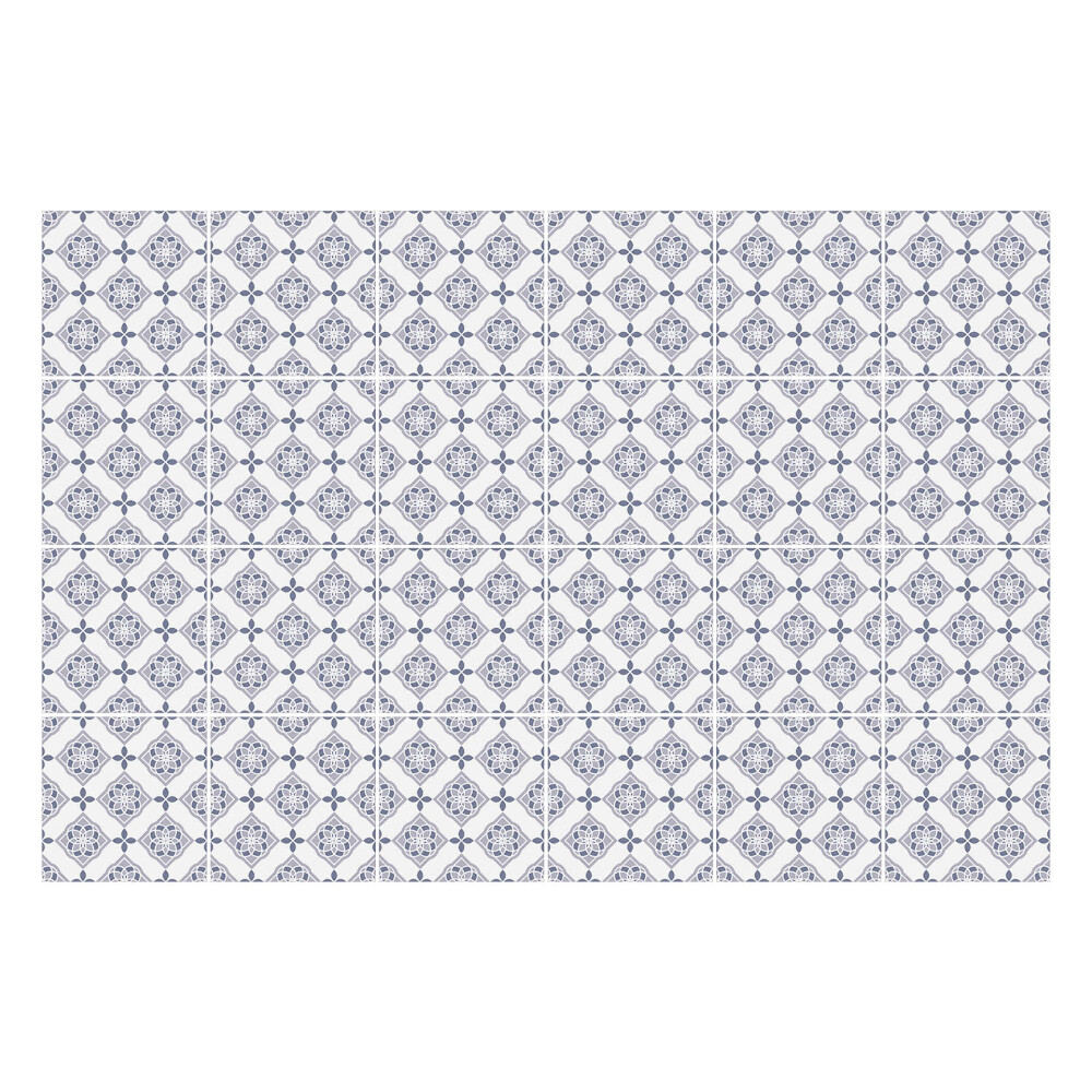 Csempe dekor matrica Szimmetrikus rombuszok részletekkel