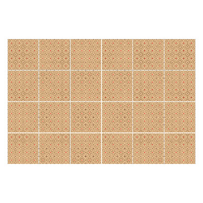 Fali csempe matrica Finom virágmotívum