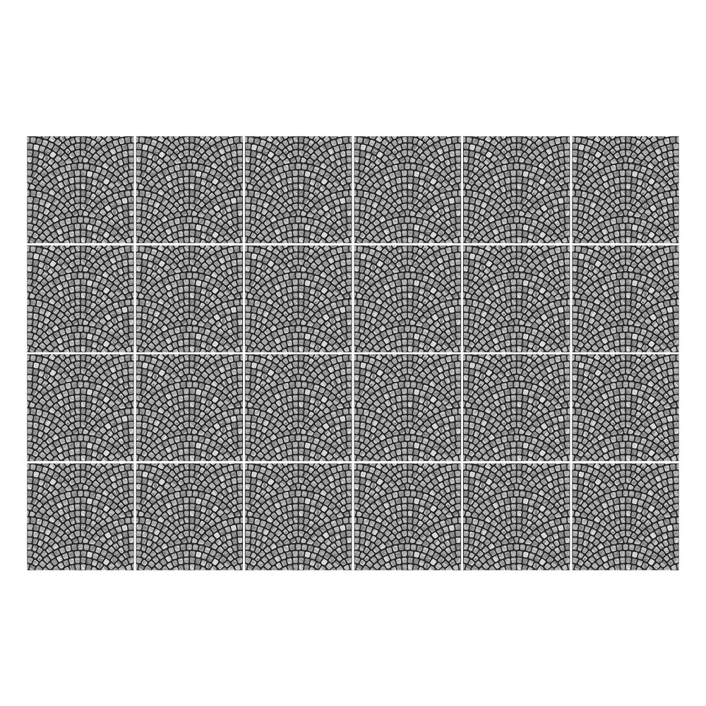 Fali csempe matrica Keresztezett ívek egy rácsban