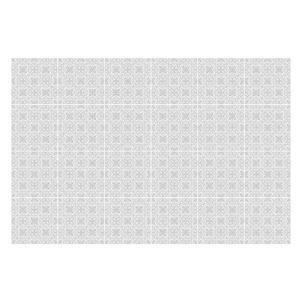 Fali csempe matrica Egy finom, szimmetrikus motívum