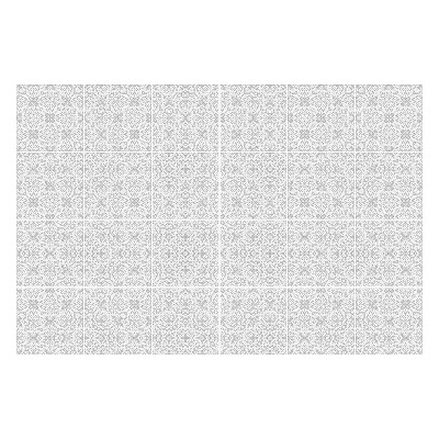 Fali csempe matrica Egy finom, szimmetrikus motívum