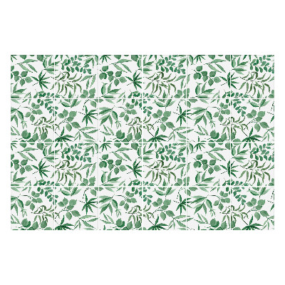 Csempe dekor matrica Növényi levélmotívumok