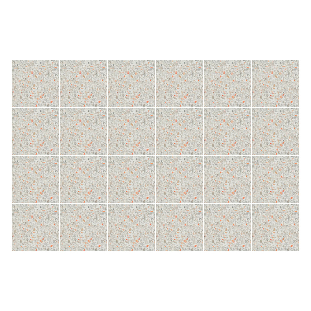 Fali csempe matrica Virágmotívum levelekkel