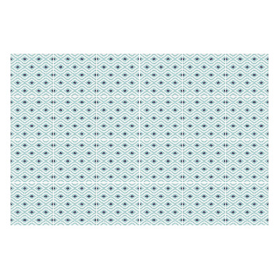 Csempe dekor matrica Körökkel ellátott hullámok