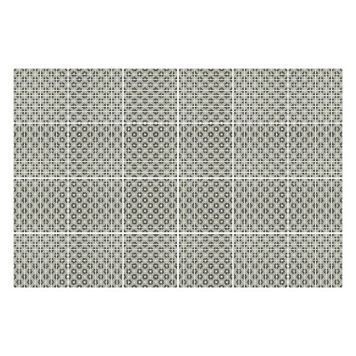 Fali csempe matrica Keresztezett csillagok