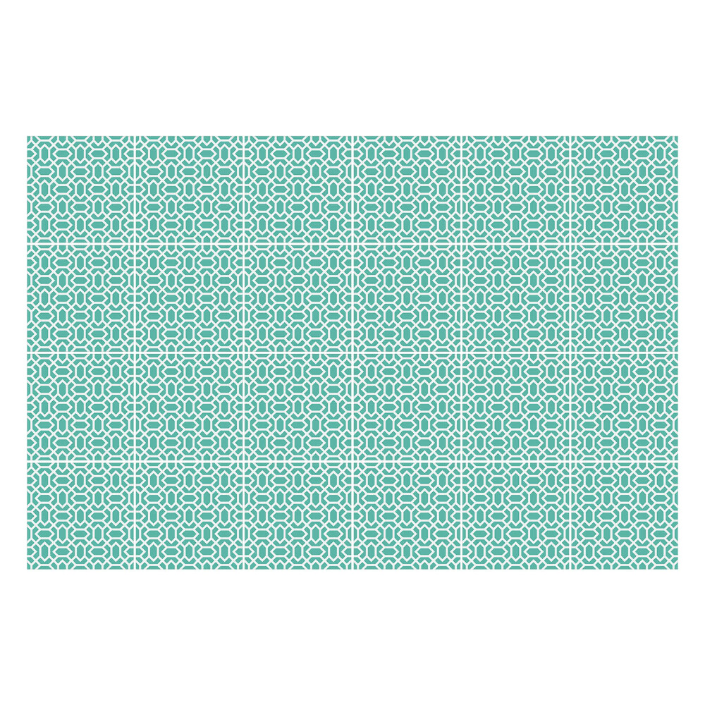 Csempe dekor matrica Geometriai alakzatok rácsban