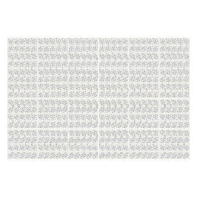 Csempe dekor matrica Ritmusban lévő leveles motívum