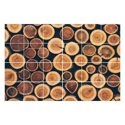 Csempe dekor matrica Természetes faerezet