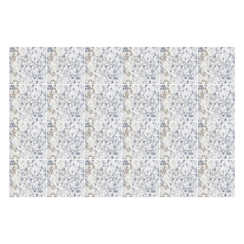 Fali csempe matrica Háromszög geometria