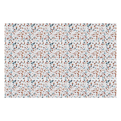 Konyha csempe matrica Színes kőedény