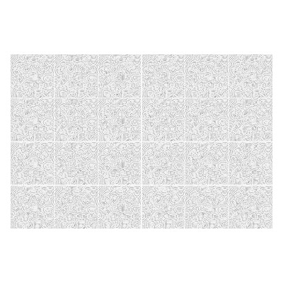 Fali csempe matrica Mozgásban lévő hullámok