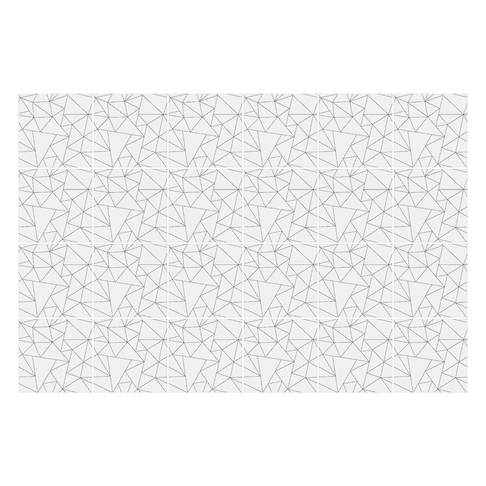 Fali csempe matrica Háromszög geometria