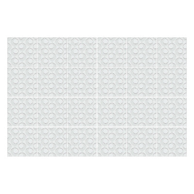 Csempe dekor matrica Körök szabályos elrendezésben