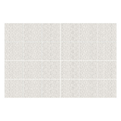 Fali csempe matrica Hullámok finom elrendezésben