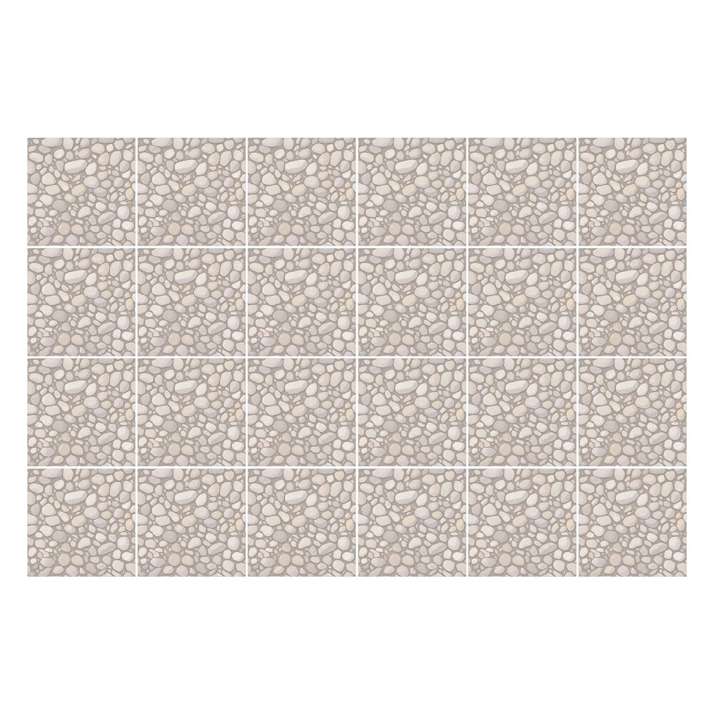 Csempe dekor matrica Kőszemcsék az elrendezésben