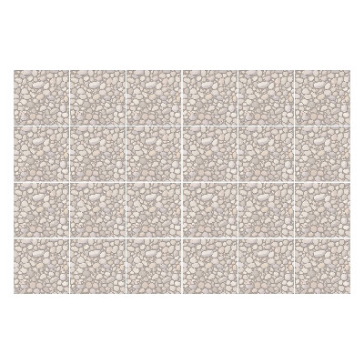 Csempe dekor matrica Kőszemcsék az elrendezésben