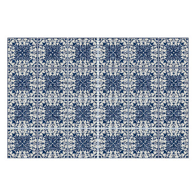 Fali csempe matrica Elegáns díszített csempék