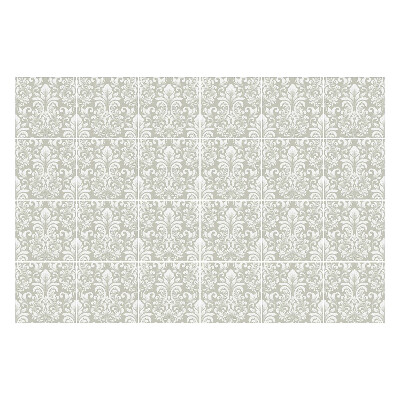 Konyha csempe matrica Elegáns virágdíszek