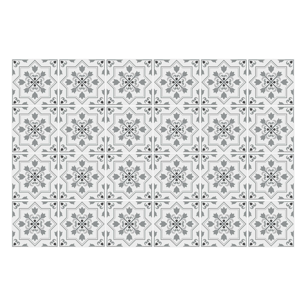 Csempe dekor matrica Díszes csempék