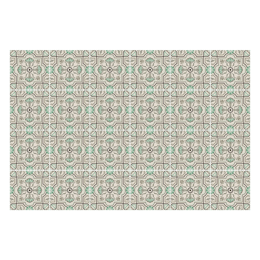 Fali csempe matrica Díszített csempék