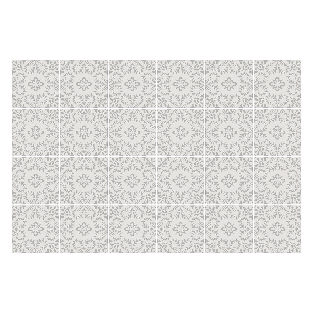 Konyha csempe matrica Finom virágmotívumok