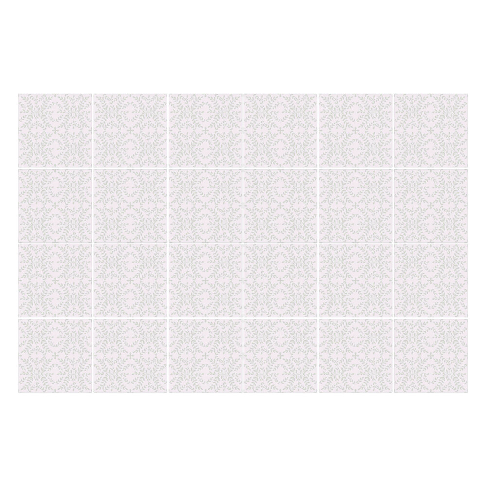 Fali csempe matrica Finom virágmotívum