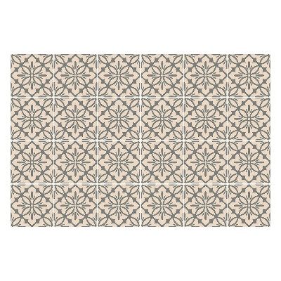 Konyha csempe matrica Virágdíszek hálóban