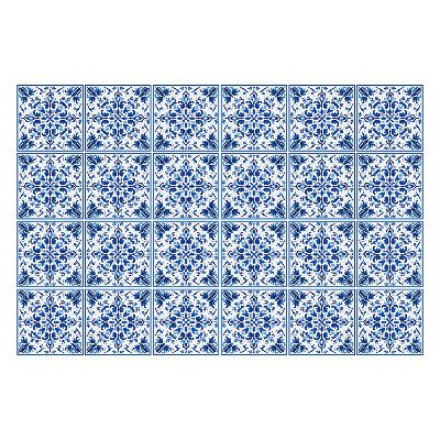 Fali csempe matrica Gazdagon díszített csempék