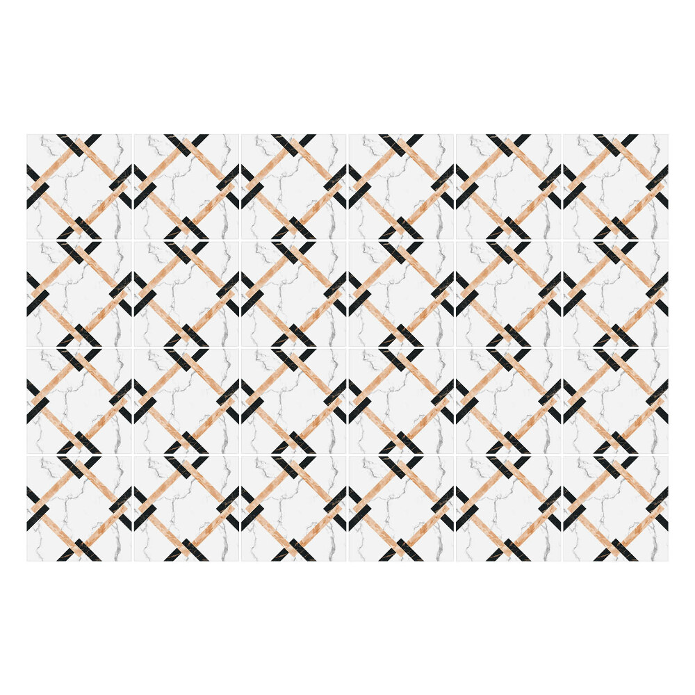 Csempe dekor matrica Geometriai rombuszok rácsban