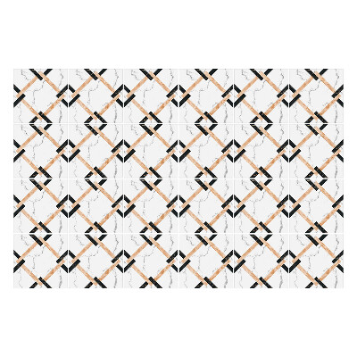 Csempe dekor matrica Geometriai rombuszok rácsban