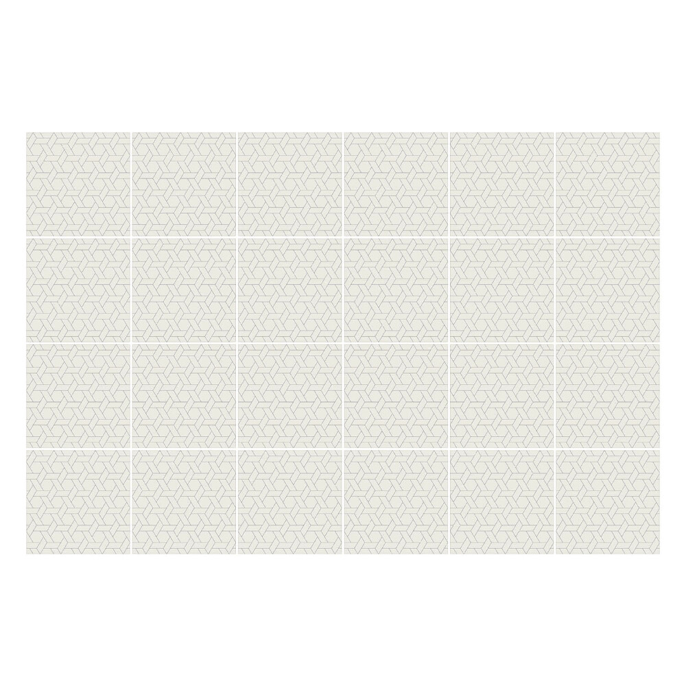 Csempe dekor matrica Csavart hatszögek