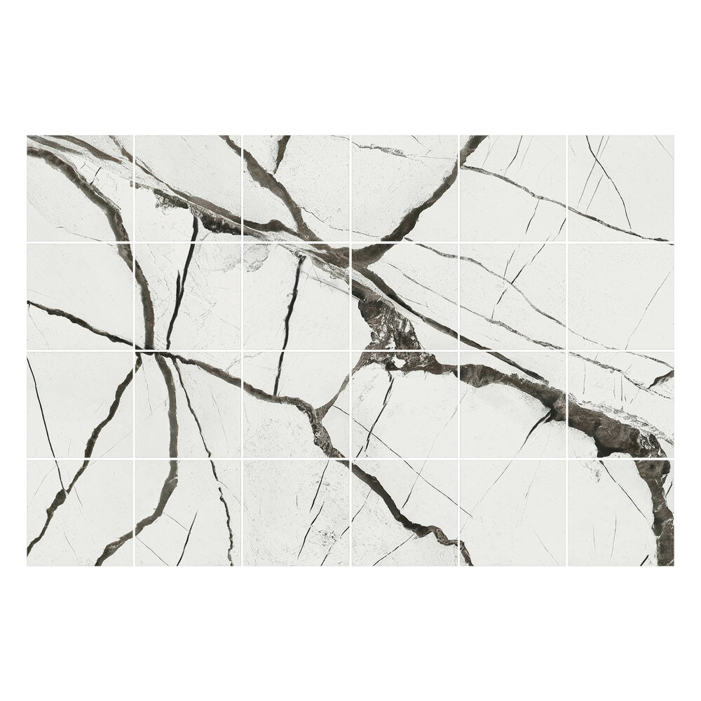 Fali csempe matrica Kristályosodott márvány erek