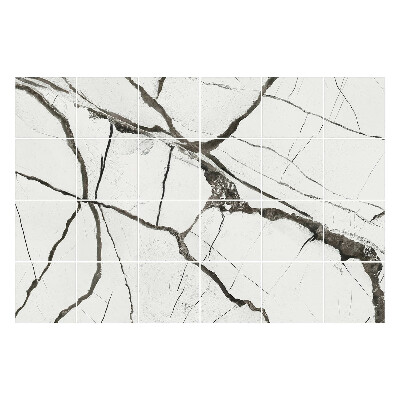 Fali csempe matrica Kristályosodott márvány erek