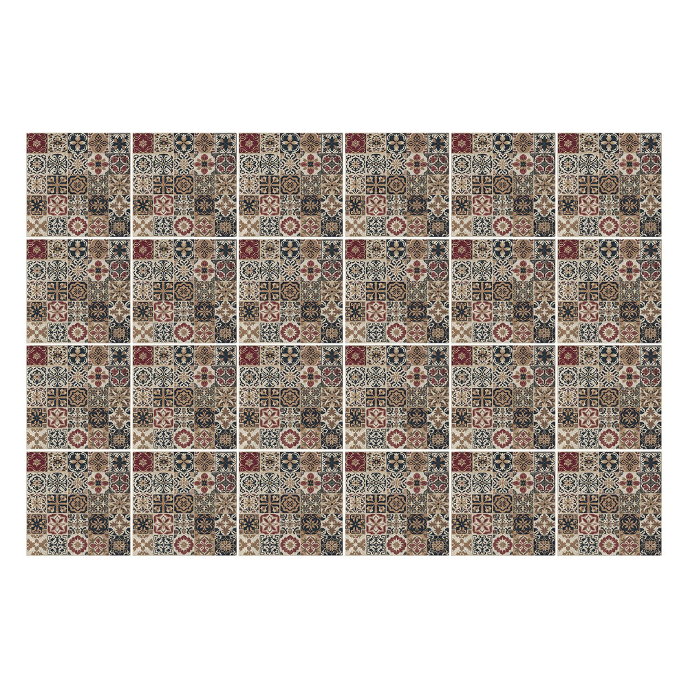 Konyha csempe matrica Régi vintage csempék