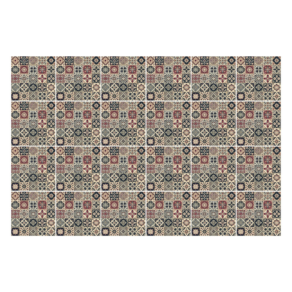 Csempe dekor matrica Régi vintage csempék