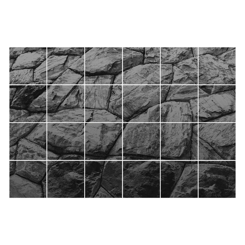 Konyha csempe matrica Repedt szikla