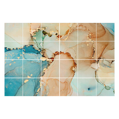 Csempe dekor matrica Absztrakt folyékony formák