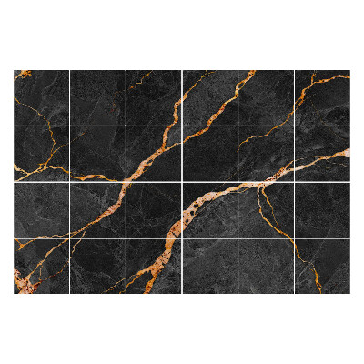 Konyha csempe matrica Márvány erek a kőben