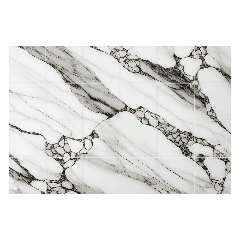 Fali csempe matrica Elegáns márvány erezettel