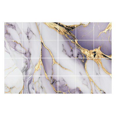 Fali csempe matrica Elegáns márványtekercsek