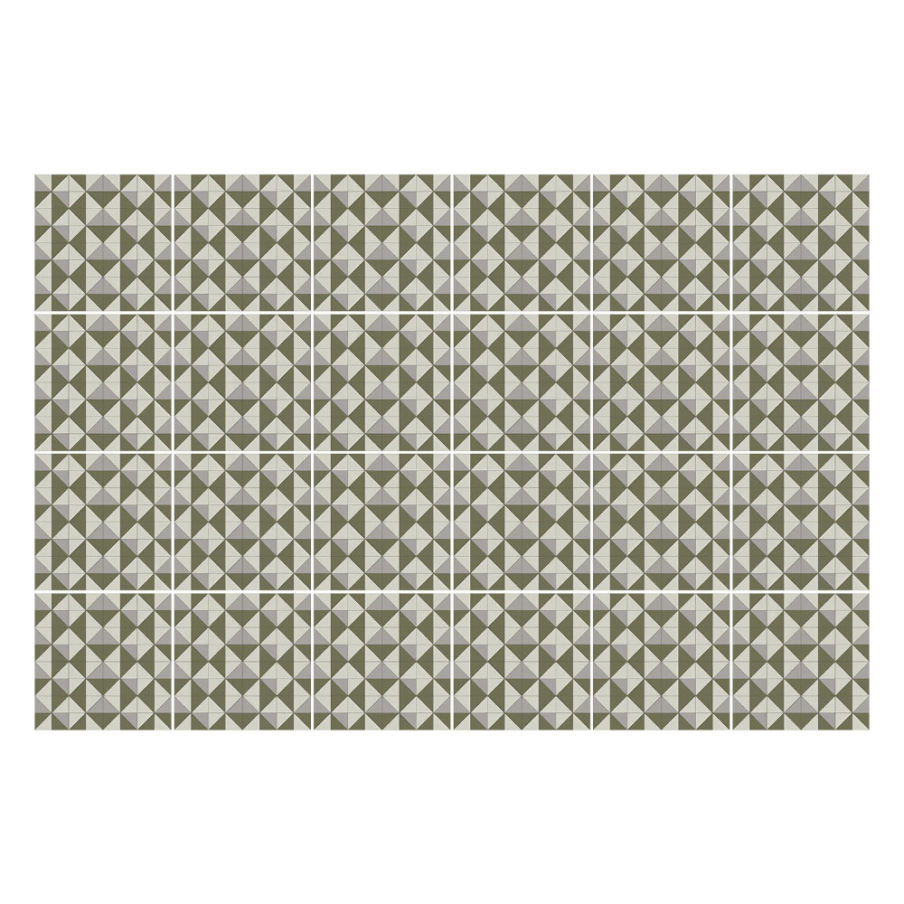 Konyha csempe matrica Háromszög geometria