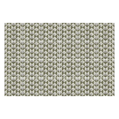 Konyha csempe matrica Háromszög geometria